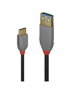 Lindy 36895 cable USB USB 3.2 Gen 2 (3.1 Gen 2) 0,15 m USB C USB A Negro