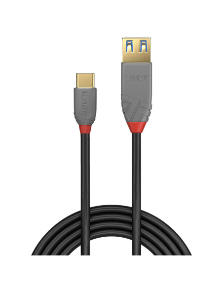 Lindy 36895 cable USB USB 3.2 Gen 2 (3.1 Gen 2) 0,15 m USB C USB A Negro