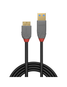 Lindy 36766 cable USB USB 3.2 Gen 1 (3.1 Gen 1) 1 m USB A Micro-USB B Negro 2