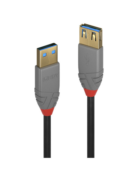 Lindy 36762 cable USB USB 3.2 Gen 1 (3.1 Gen 1) 2 m USB A Negro