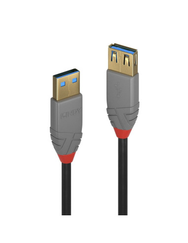Lindy 36761 cable USB USB 3.2 Gen 1 (3.1 Gen 1) 1 m USB A Negro