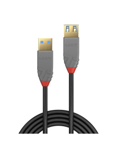 Lindy 36761 cable USB USB 3.2 Gen 1 (3.1 Gen 1) 1 m USB A Negro 2