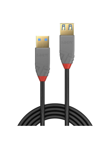 Lindy 36761 cable USB USB 3.2 Gen 1 (3.1 Gen 1) 1 m USB A Negro