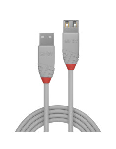 Lindy 36714 cable USB USB 2.0 3 m USB A Gris 2