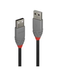 Lindy 36693 cable USB USB 2.0 2 m USB A Negro, Verde, Rojo