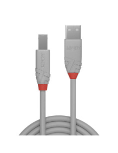 Lindy 36685 cable USB USB 2.0 5 m USB A USB B Gris 2