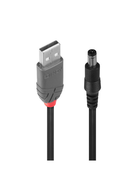 Lindy 70268 cable USB USB 2.0 1,5 m USB A CC Negro