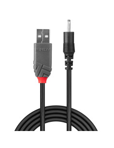 Lindy 70265 cable de transmisión Negro 1,5 m USB A EIAJ-01 (2.5 mm, 0.7 mm) 2