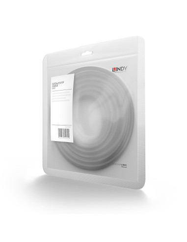 Lindy 48341 cable de red Gris 0,5 m Cat5e F UTP (FTP)
