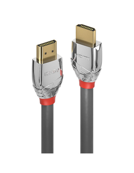 Lindy 37876 cable HDMI 10 m HDMI tipo A (Estándar) Gris