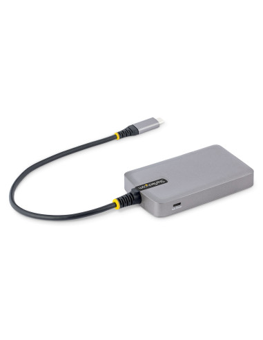 StarTech.com Hub USB de 4 Puertos USBA - USB 3.0 de 5Gbps - Alimentado por el Bus - Concentrador USB-C de 4 Puertos USB-A con