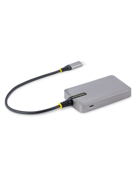StarTech.com Hub USB de 4 Puertos USBA - USB 3.0 de 5Gbps - Alimentado por el Bus - Concentrador USB-C de 4 Puertos USB-A con