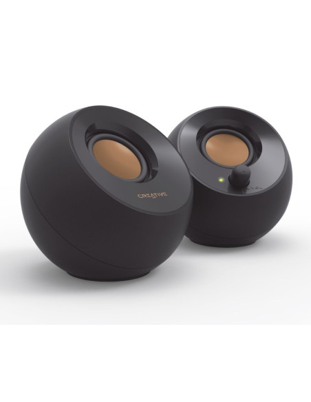 Creative Labs Pebble Negro Alámbrico 4,4 W