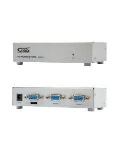 Nanocable VGA DUPLICADOR PARA 2 MONITORES CON ALIM.