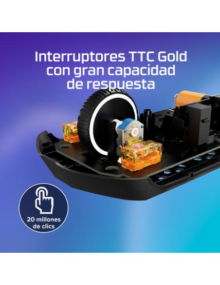 HyperX Pulsefire Haste 2 Core inalámbricos: ratón gaming (negro/negro)