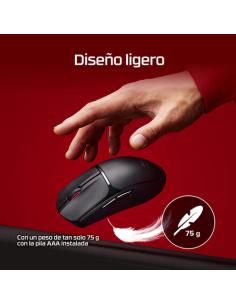 HyperX Ratón inalámbrico gaming Pulsefire Fuse (negro)