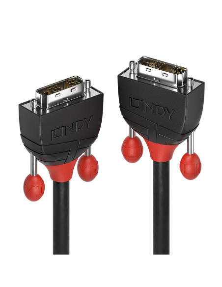 Lindy 36257 cable DVI 3 m DVI-D Negro