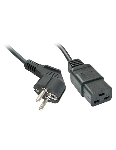 Lindy Stromversorgung Negro 2 m CEE7 4 IEC C19