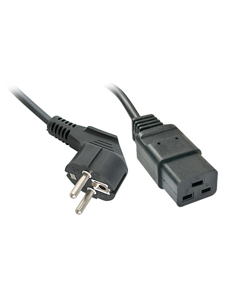Lindy Stromversorgung Negro 2 m CEE7 4 IEC C19
