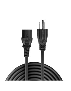 Lindy 30338 cable de transmisión Negro 2 m C13 acoplador 2