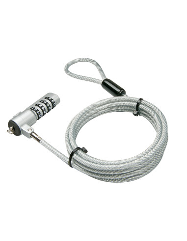 Lindy 20980 cable antirrobo Acero inoxidable 1,8 m