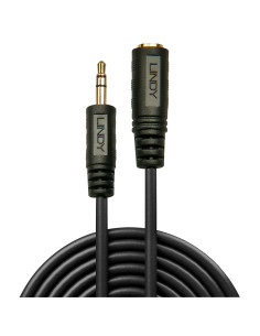 Lindy 35654 cable de audio 5 m 3,5mm Negro 2