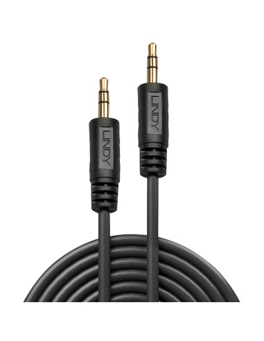 Lindy 35642 cable de audio 2 m 3,5mm Negro