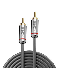 Lindy 35339 cable de audio 1 m RCA Antracita 2