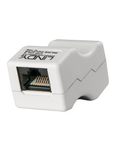 Lindy 34009 cambiador de género para cable RJ45 Gris
