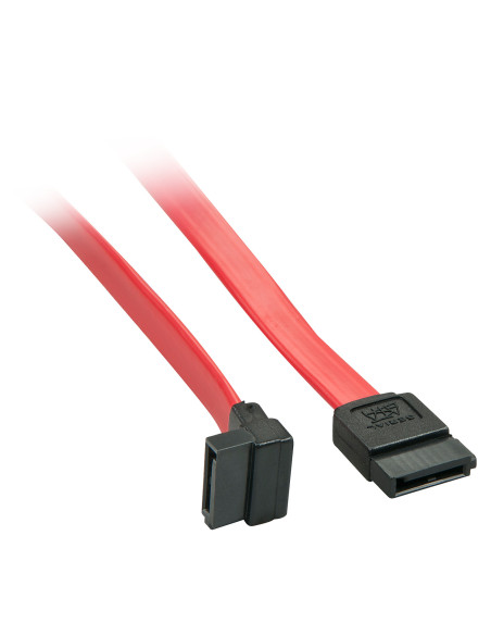 Lindy 33350 cable de SATA 0,2 m SATA 7-pin Rojo