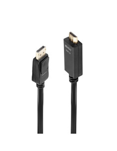 Lindy 36920 adaptador de cable de vídeo 0,5 m DisplayPort HDMI tipo A (Estándar) Negro