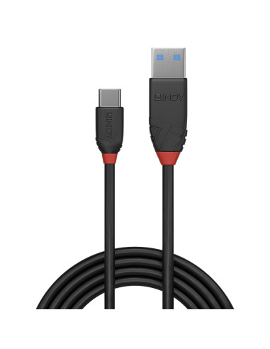 Lindy 36916 cable USB USB 3.2 Gen 1 (3.1 Gen 1) 1 m USB A USB C Negro