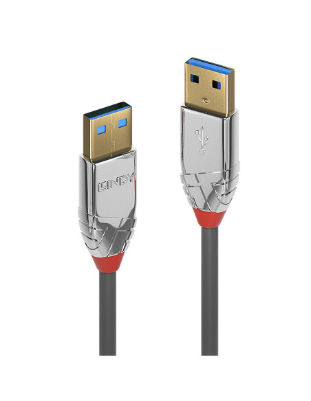 Lindy 36628 cable USB USB 3.2 Gen 1 (3.1 Gen 1) 3 m USB A Gris