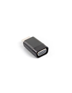 Lanberg AD-0016-BK cambiador de género para cable VGA HDMI Negro 2