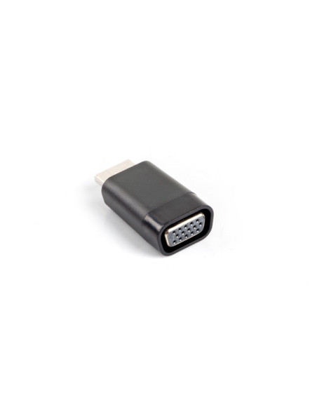 Lanberg AD-0016-BK cambiador de género para cable VGA HDMI Negro