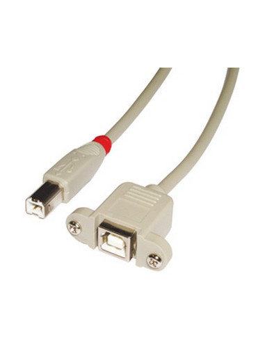 Lindy 31801 cable USB USB 2.0 1 m USB B Gris