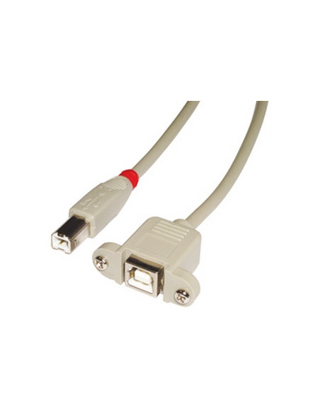 Lindy 31801 cable USB USB 2.0 1 m USB B Gris