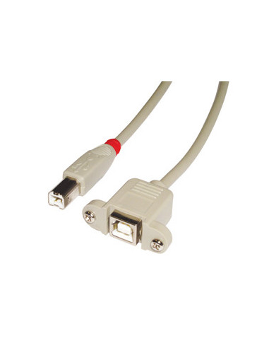Lindy 31800 cable USB 0,5 m USB B Gris