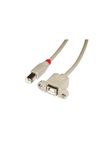 Lindy 31800 cable USB 0,5 m USB B Gris