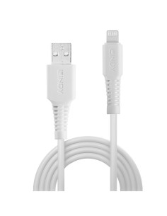 Lindy 31326 cable de conector Lightning 1 m Blanco 2