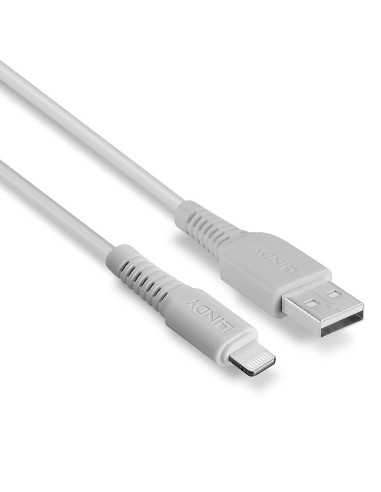Lindy 31326 cable de conector Lightning 1 m Blanco