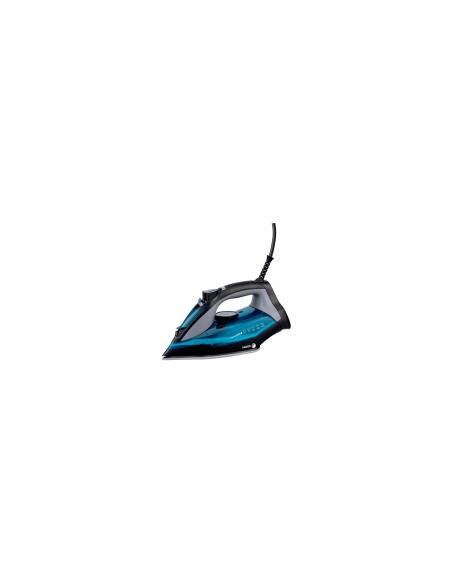 Fagor Comforta Plancha vapor-seco Suela de cerámica 2200 W Negro, Azul, Gris
