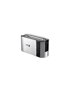 Fagor Bigtoast Steel 6 2 rebanada(s) 1000 W Negro, Acero inoxidable