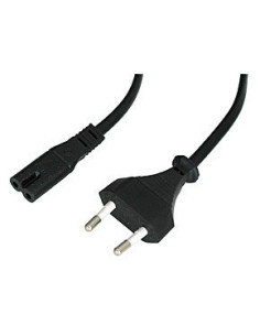 Lindy 30422 cable de transmisión Negro 3 m CEE7 16 C7 acoplador