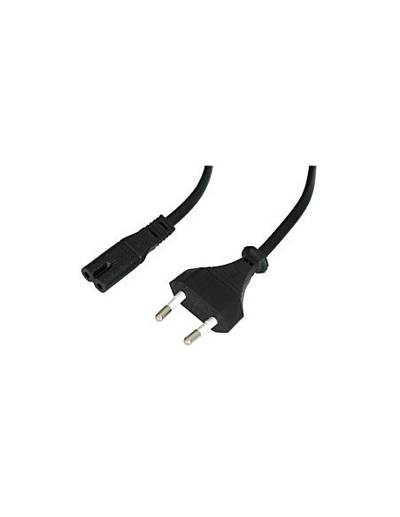 Lindy 30421 cable de transmisión Negro 2 m CEE7 16 C7 acoplador