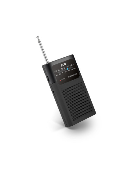 SPC Radio ICY MAX Portátil Analógica Negro