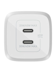 Belkin WCH011vfWH Portátil, Smartphone, Tableta Blanco Corriente alterna Carga rápida Interior 2