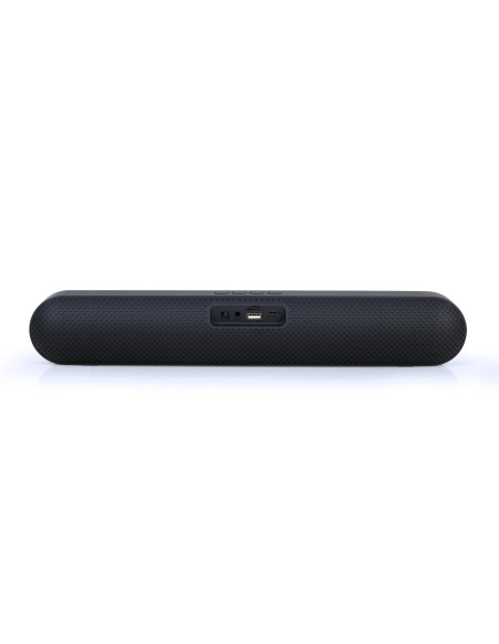 Gembird SPKBT-BAR400L altavoz soundbar Negro 2.0 canales 10 W