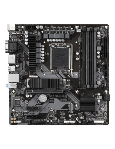 GIGABYTE B760M DS3H DDR4 Placa base - Soporta CPUs Intel Core de 14ª generación, VRM digital de 6+2+1 fases, hasta 5333MHz DDR4