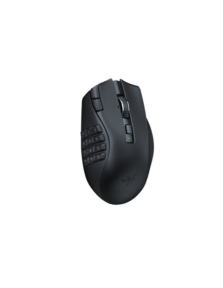 Razer Naga V2 HyperSpeed ratón Juego mano derecha RF Wireless + Bluetooth Óptico 30000 DPI